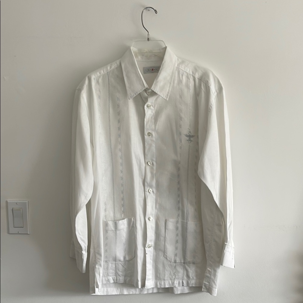 White Button-Up Shirt